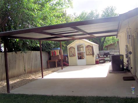 metal carport attached to side of house|lean to carport plans 24x24.